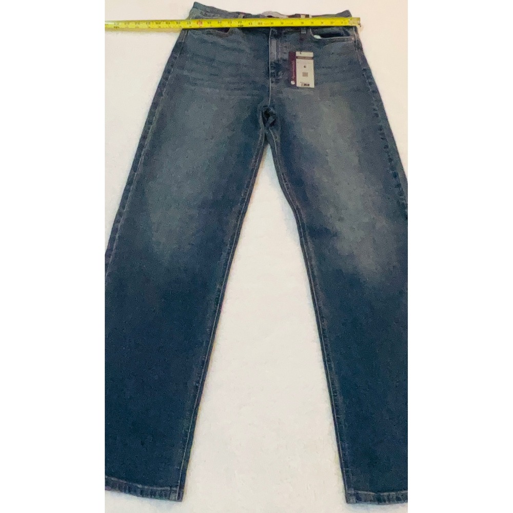 Gloria Vanderbilt Swan Series Straight Leg Jeans Blue Medium Wash Size 10 NEW - Picture 2 of 7
